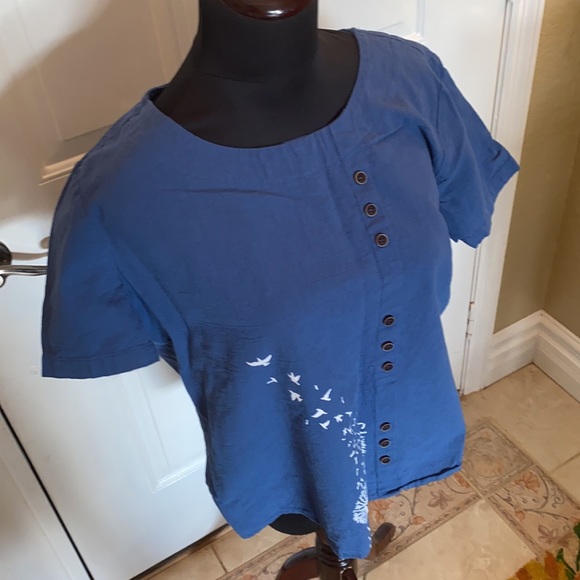 Ladies Casual Blouse (inv# 122) - Picture 5 of 11